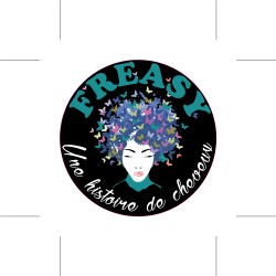 Étiquettes ronde adhésive 5x5 cm pelliculé