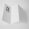 100 dépliants DL - 10 x 21 cm fermé, A4 Ouvert