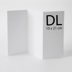 100 dépliants DL - 10 x 21 cm fermé, A4 Ouvert