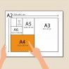 50 affiches A4