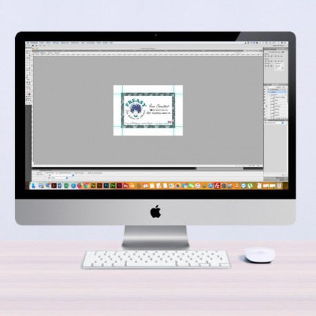 Retouche création graphique cartes de visite