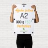 250 Affiches A2 300g FSC® perforées