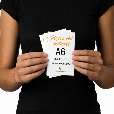 250 Flyers A6 Pelliculés - (10 x 15 cm), Avignon, Vaucluse