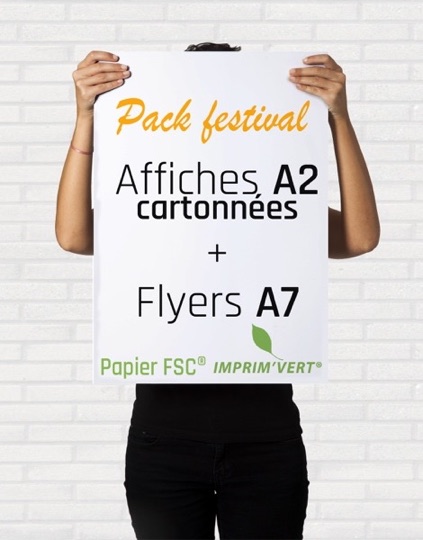 Affiches A3 perforées FSC®