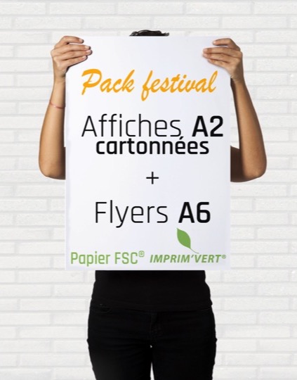 Packs affiches A2 + flyers