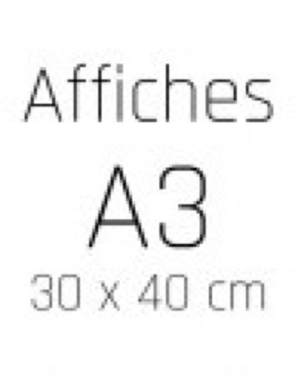 Affiche A3 : le format polyvalent par excellence