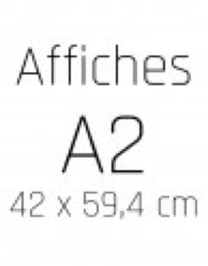Affiche A2 : la visibilité grand format
