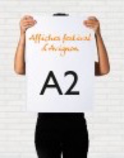 Affiche A2 festival d'Avignon